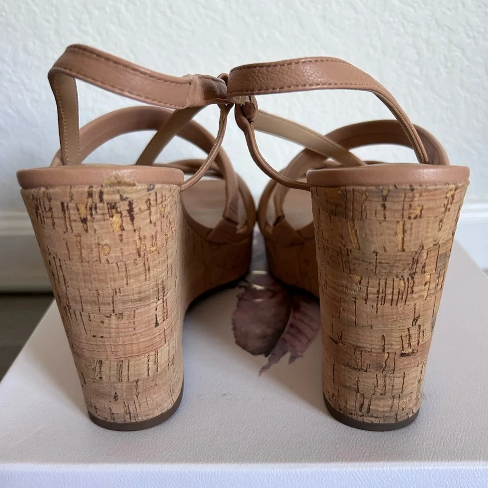 Jessica Simpson JS- Simina Gently Worn Wedge Sandals